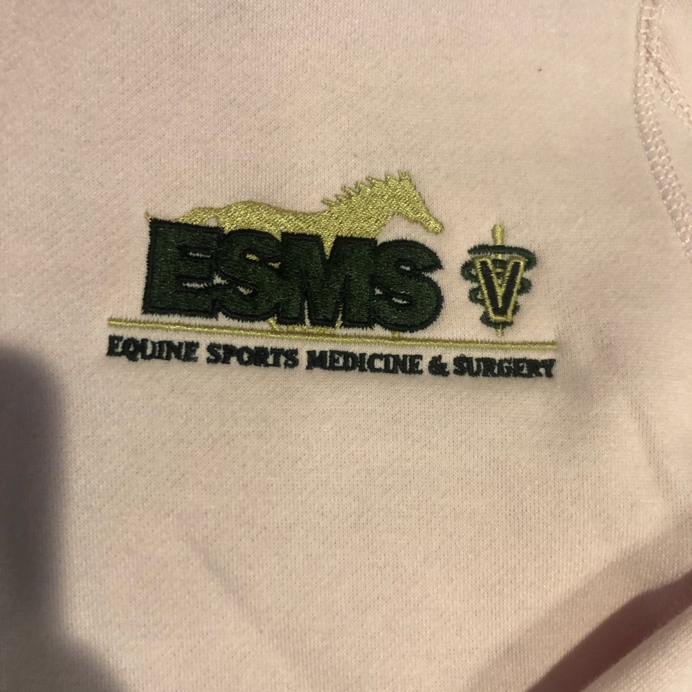 Light Pink 1/4 zip up - Picture 2 of 5